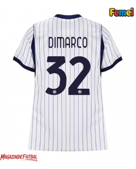 Inter Milan Federico Dimarco #32 Tricou Fotbal Replică 2026-27 Femei Deplasare